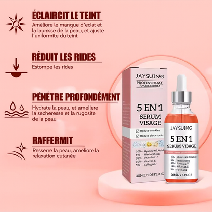 Sérum Visage 5-en-1 Vitamine C